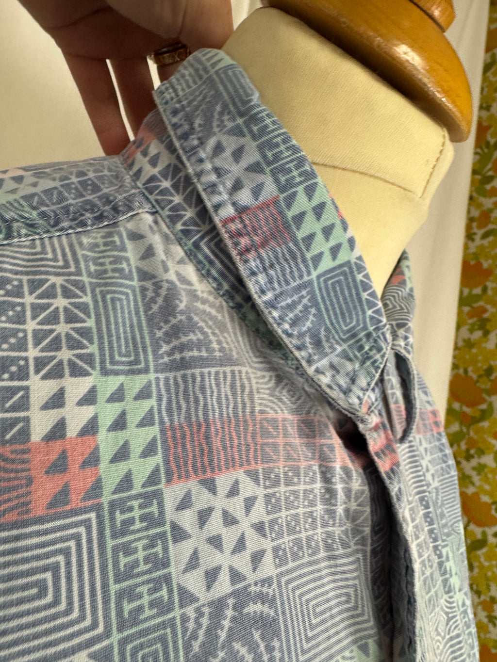 Chemise à motifs 90s