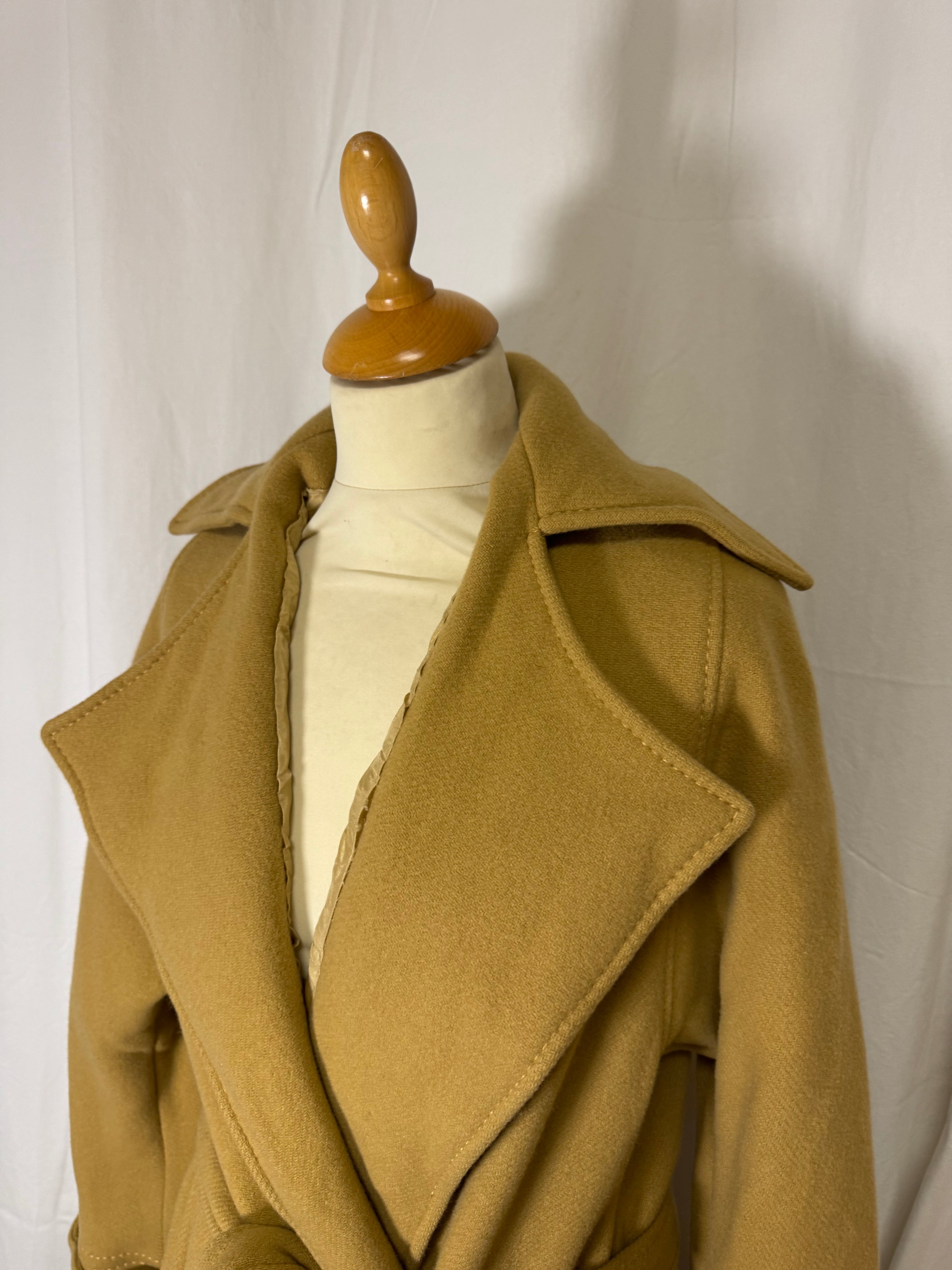 Manteau long beige
