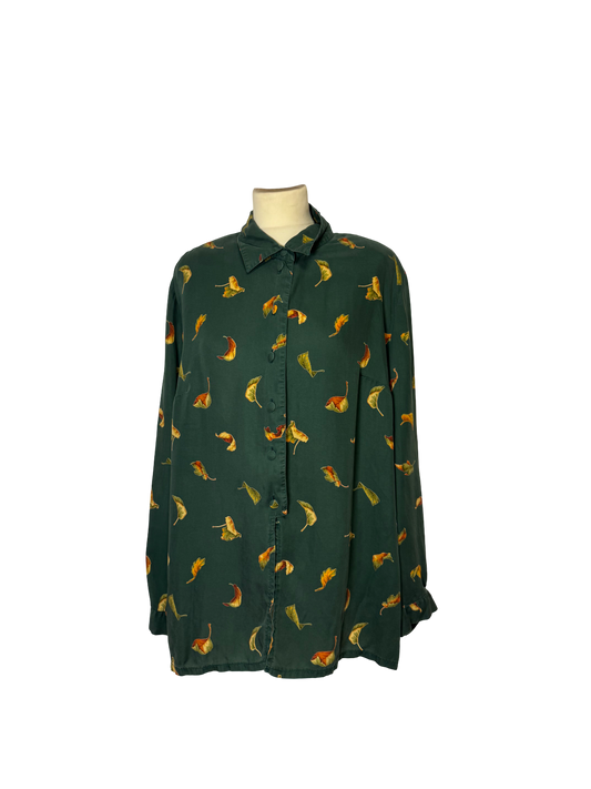Chemise à feuille