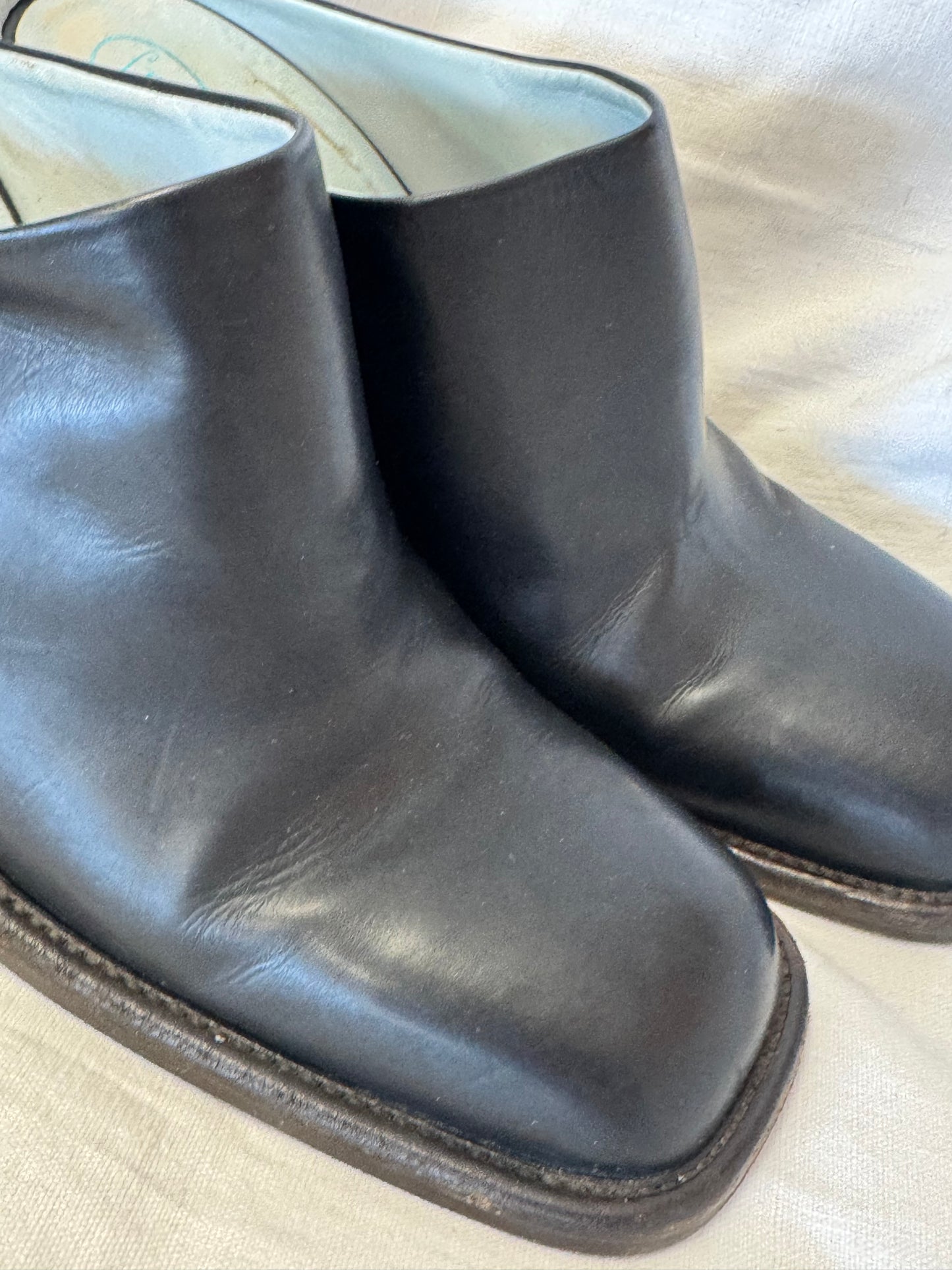 Mules en cuir Free Lance