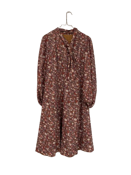 Robe à fleurs 70s