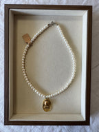 Collier en perles fantaisie