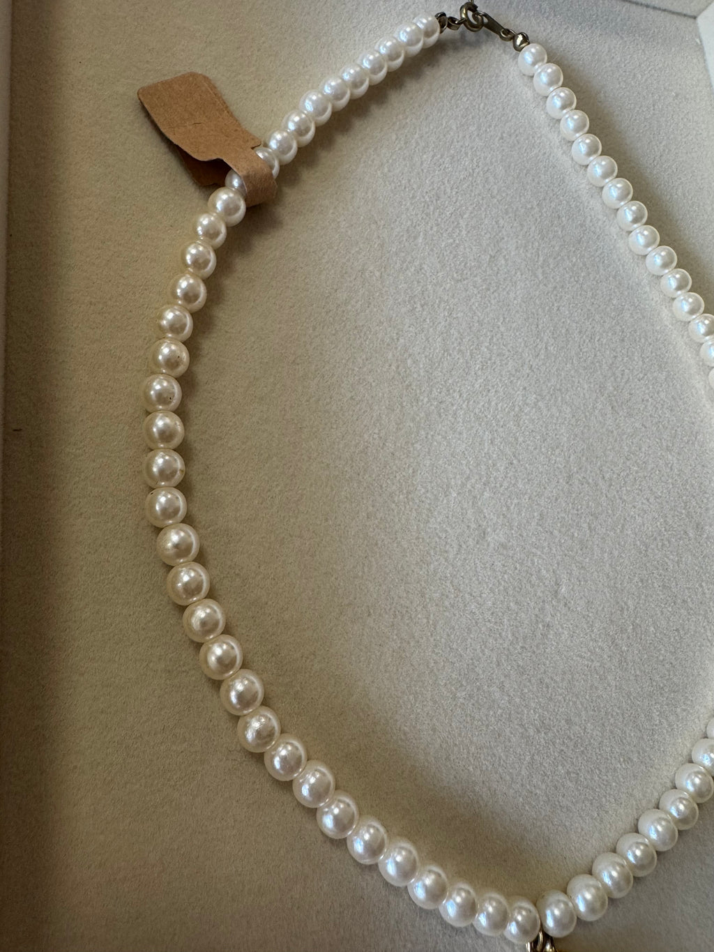 Collier en perles fantaisie