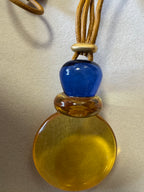 Collier fantaisie jaune