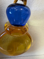 Collier fantaisie jaune