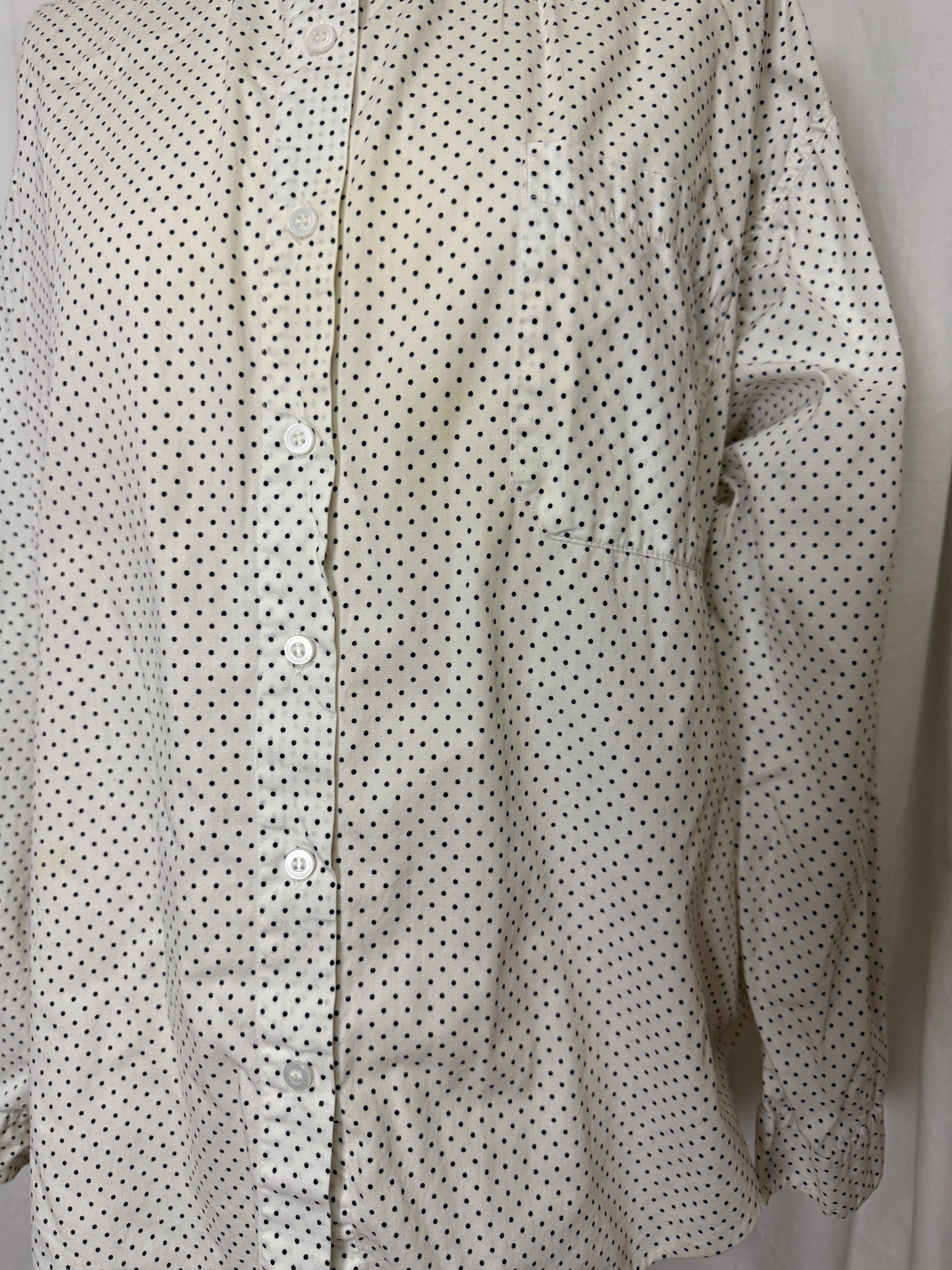 Chemise à pois