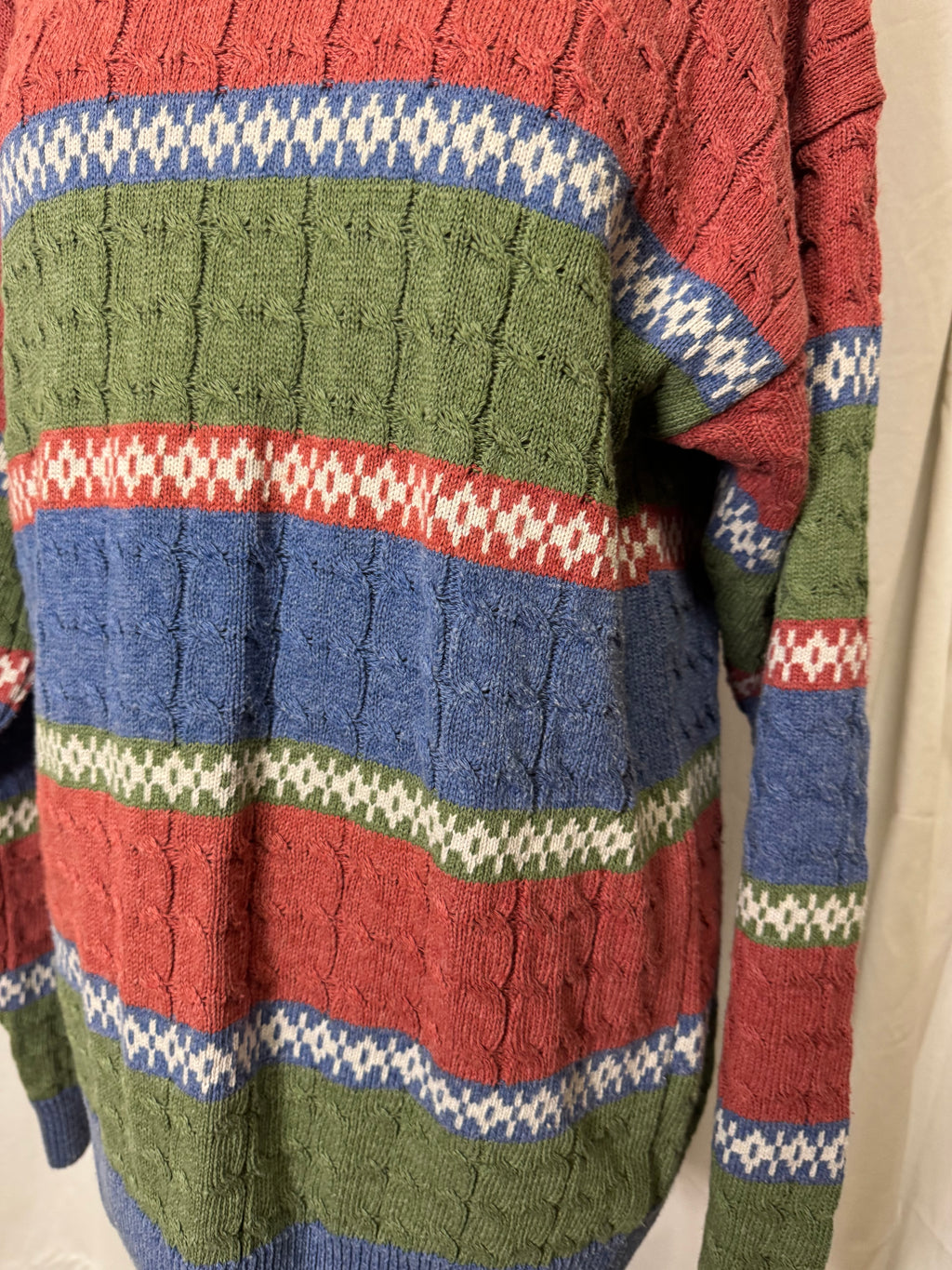Pull à motifs 90s