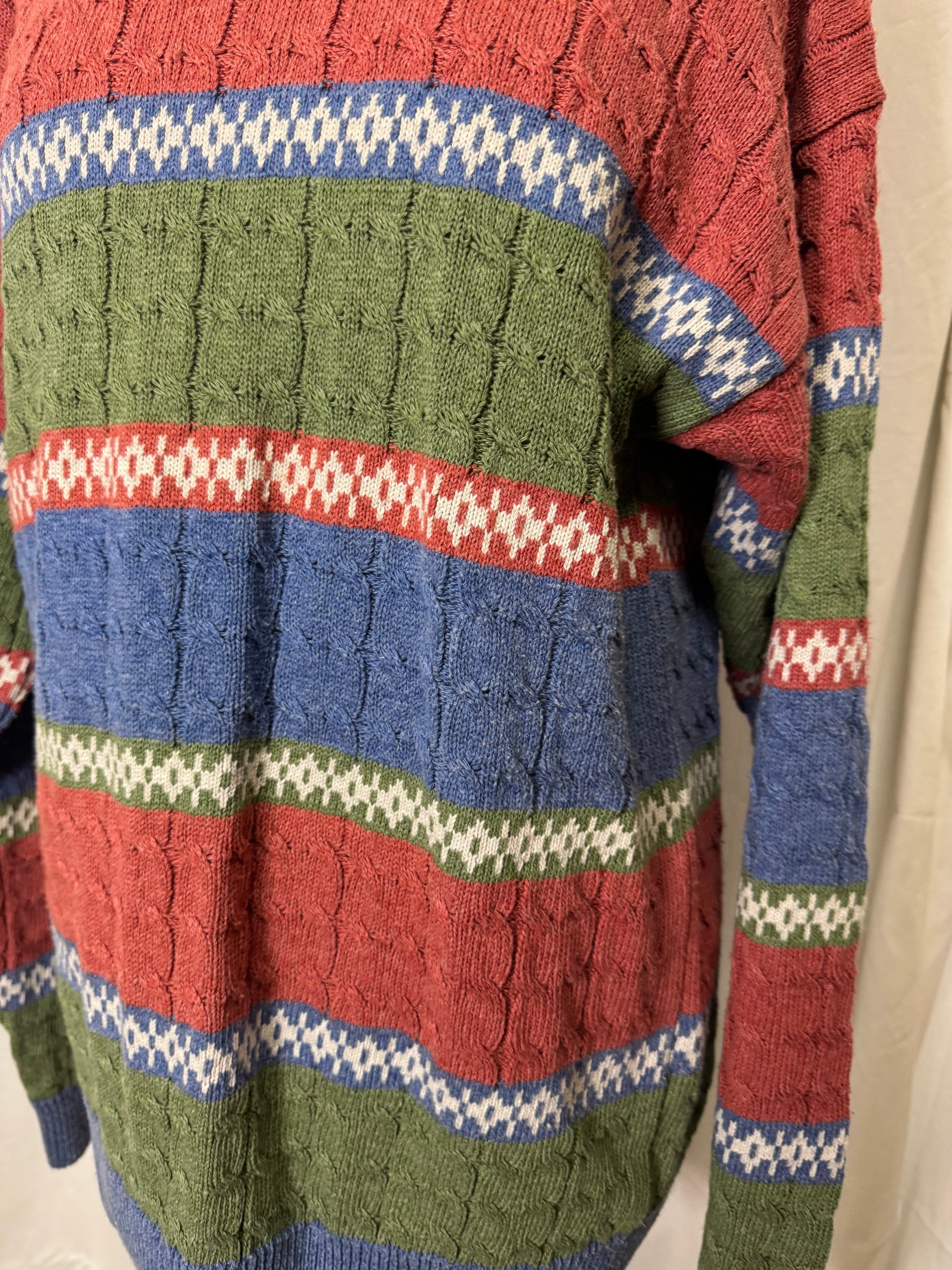 Pull à motifs 90s