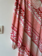 Robe à motifs 70s