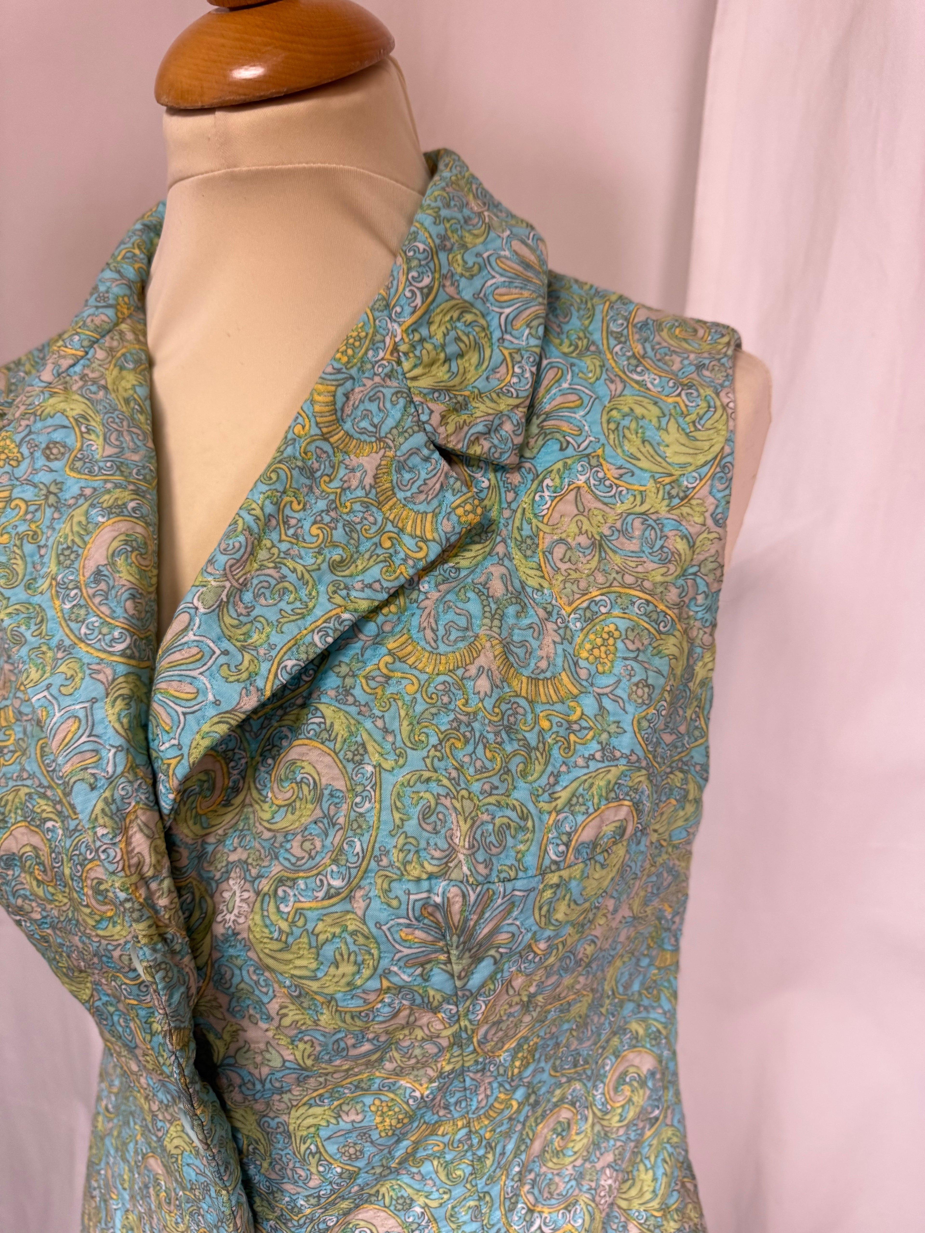 Veston à motifs 70s