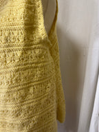 Cardigan jaune 70s