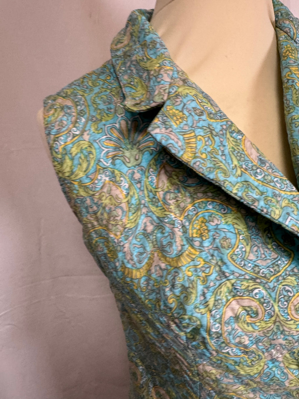 Veston à motifs 70s