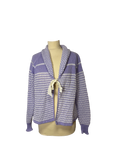 Cardigan violet 70s