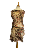 Robe léopard Y2K