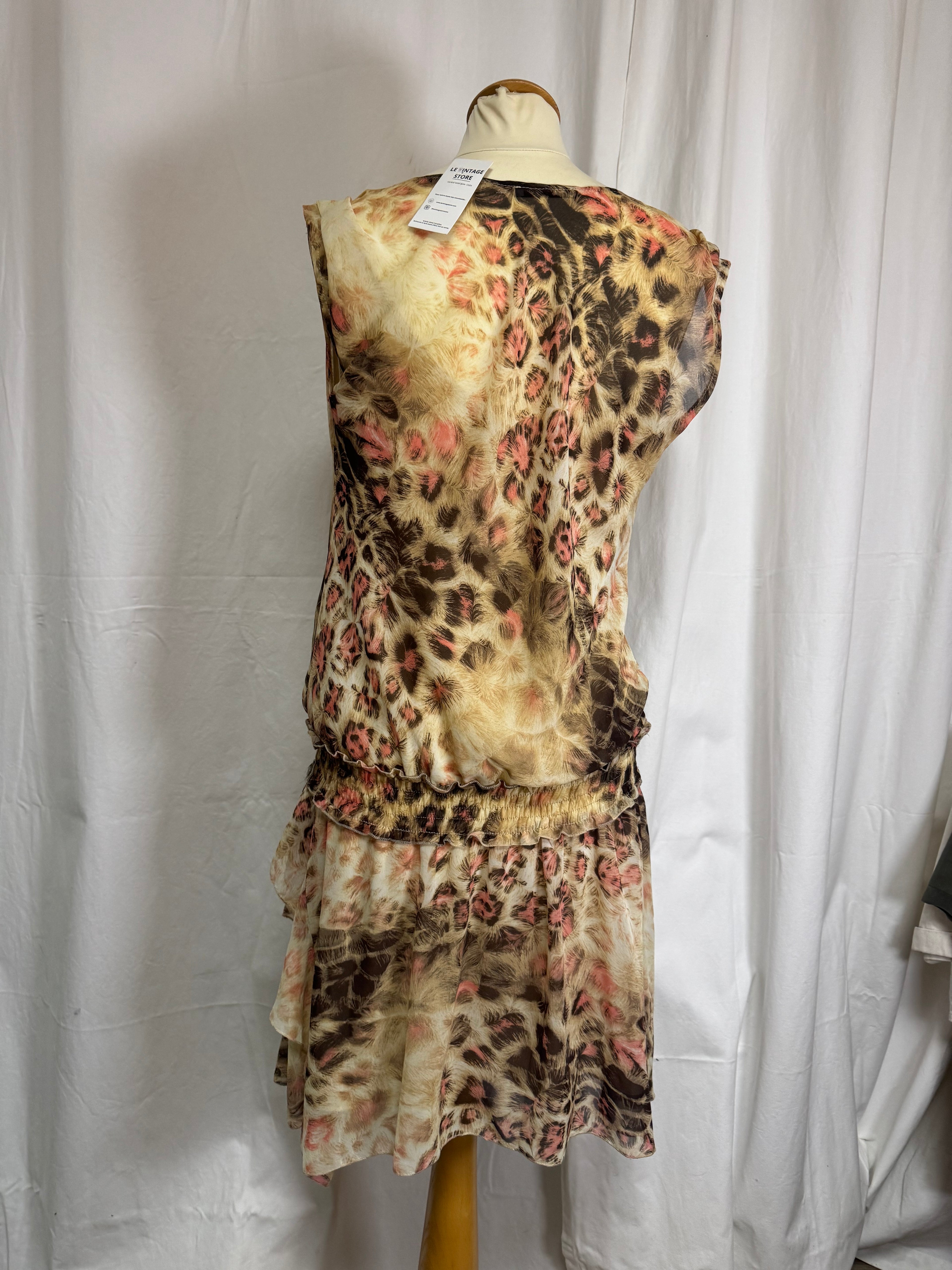 Robe léopard Y2K