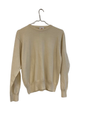 Pull crème en laine