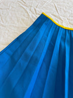 Jupe bleu 70s