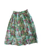 Jupe à fleurs