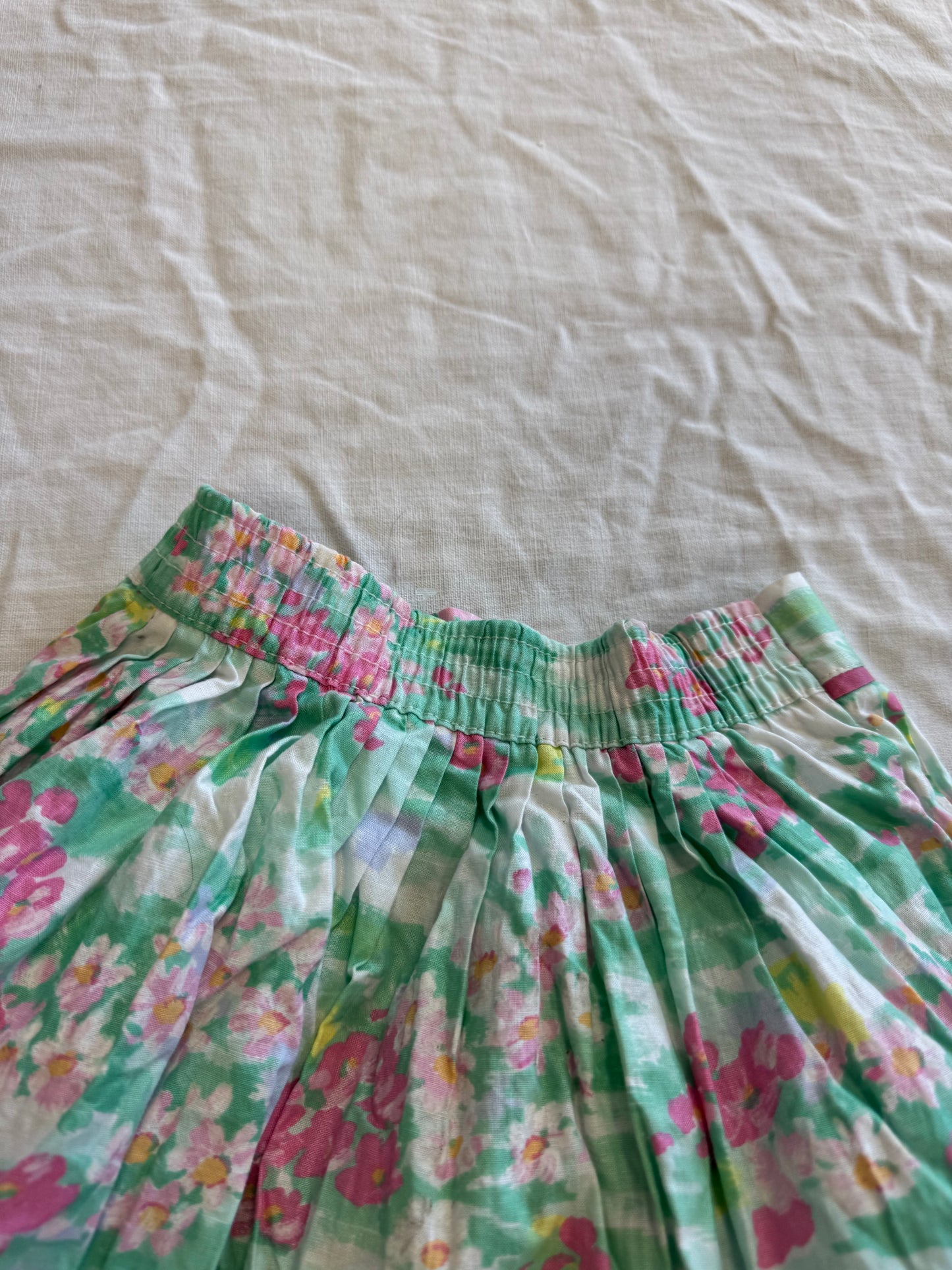 Jupe à fleurs