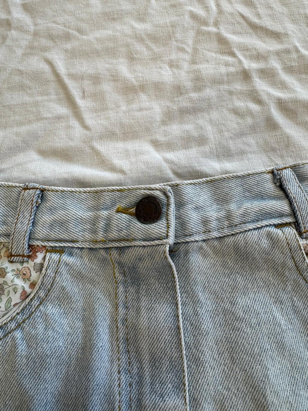 Jupe en jean