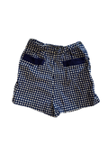 Short à carreaux
