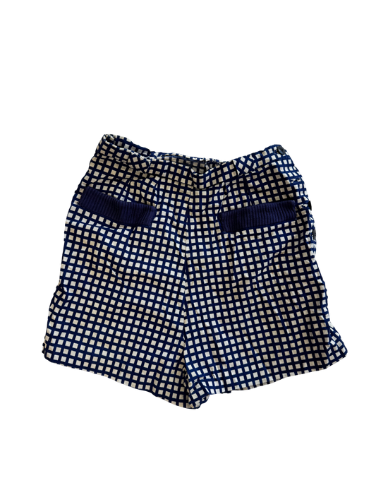 Short à carreaux