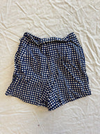 Short à carreaux