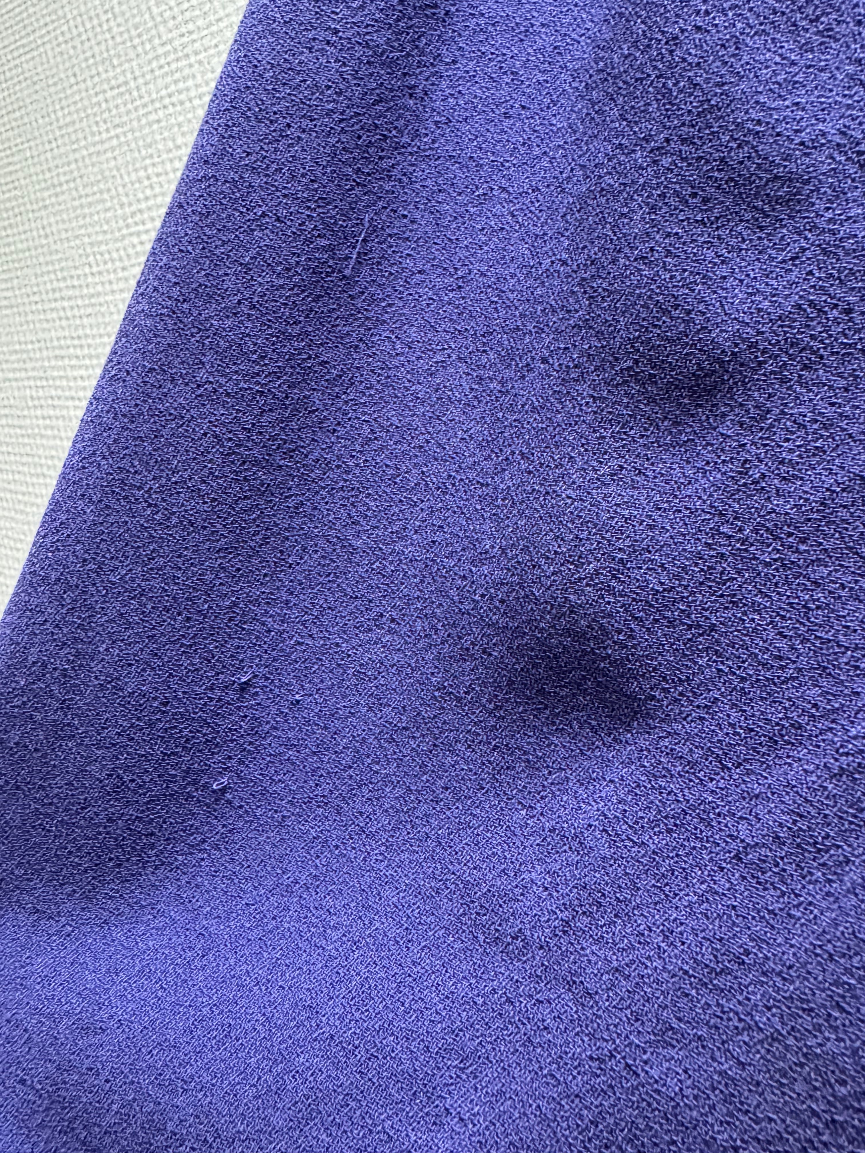 Jupe violet Pierre Cardin