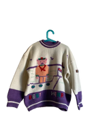 Pull à motif 90s