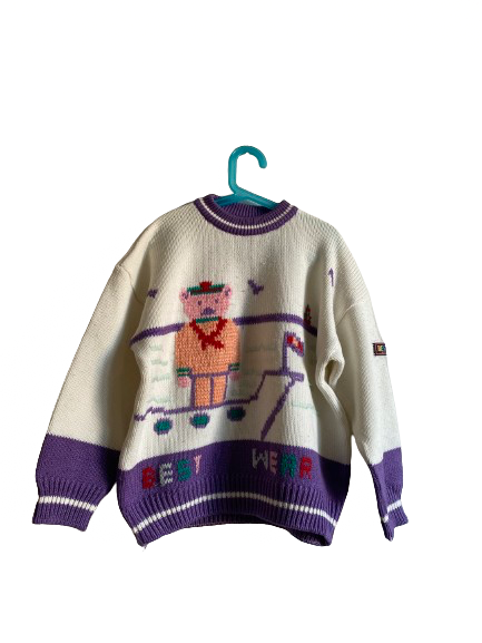 Pull à motif 90s