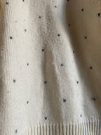 Pull à fleurs