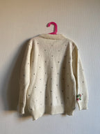 Pull à fleurs