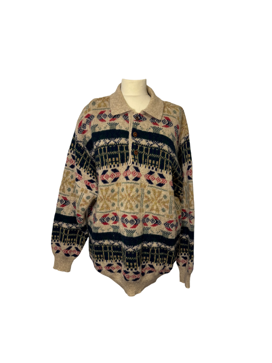 Pull à motifs 90s