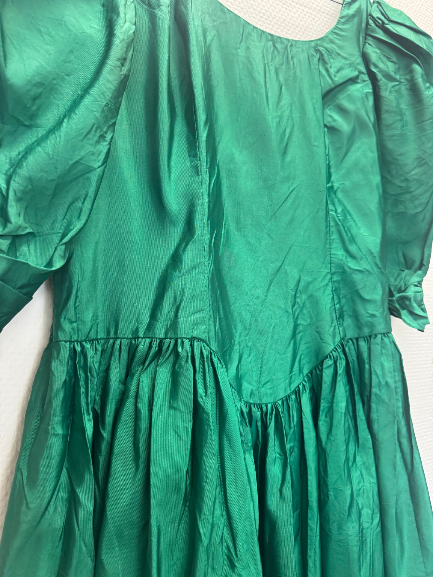 Robe longue verte