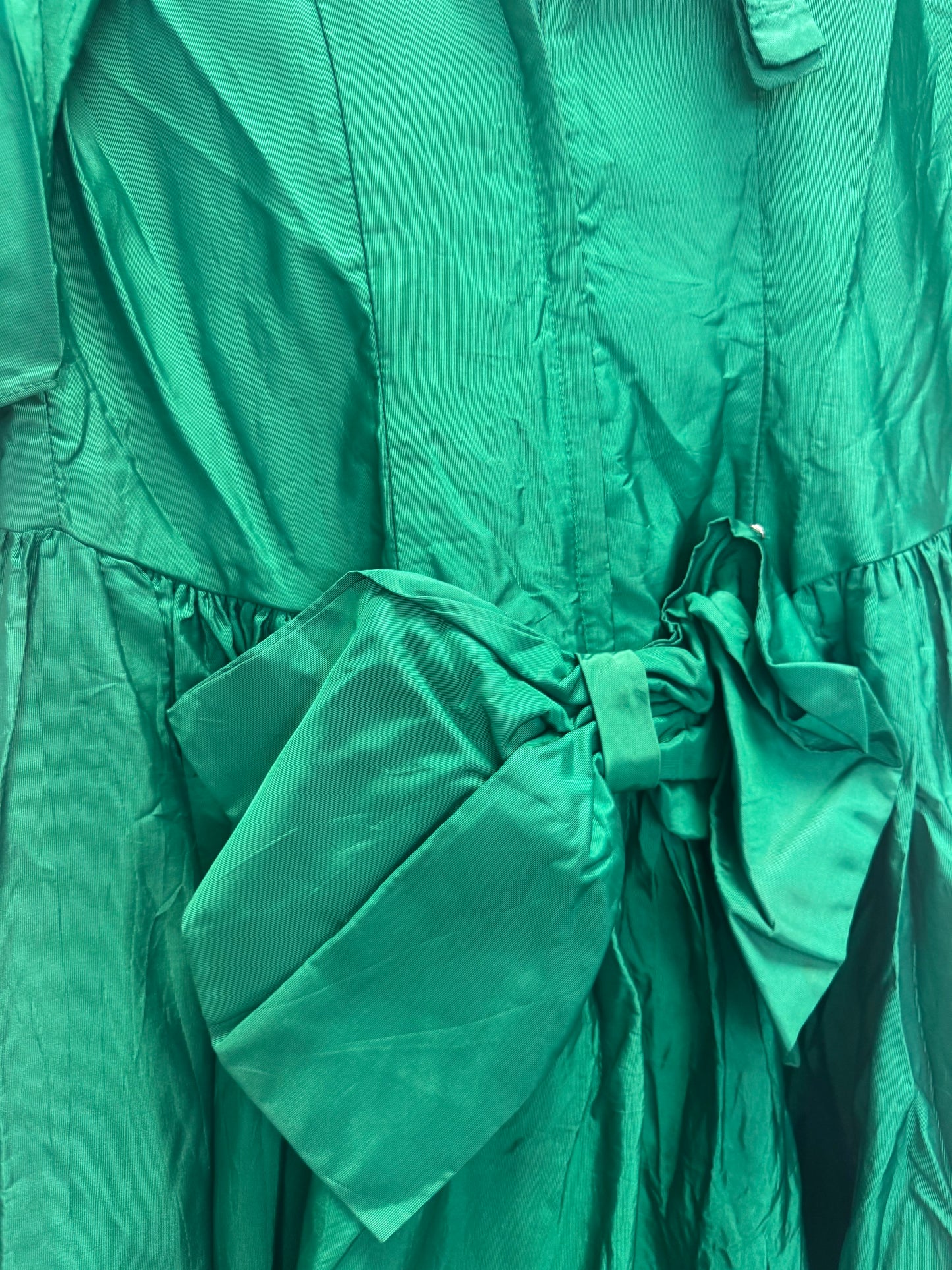 Robe longue verte