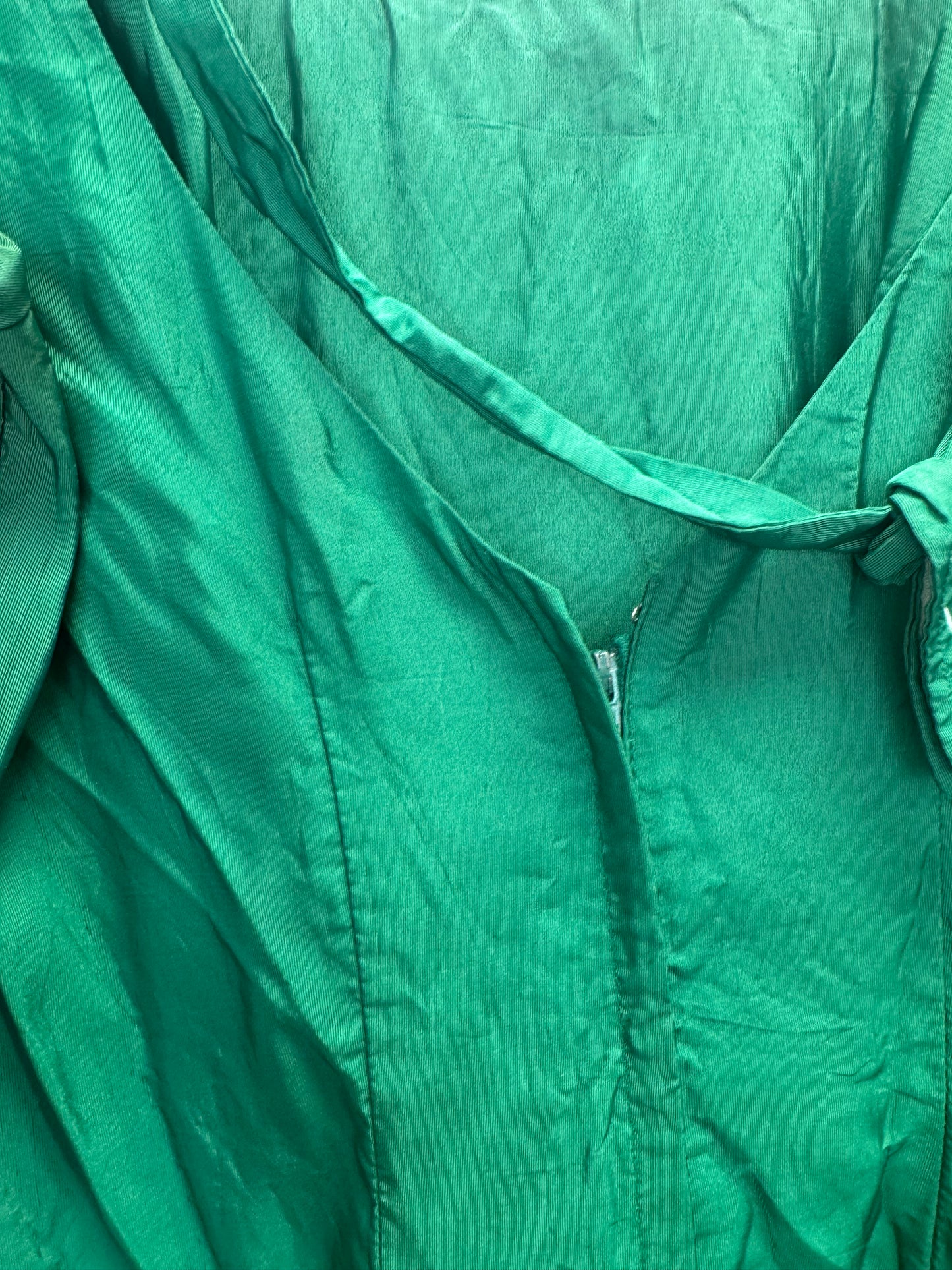 Robe longue verte