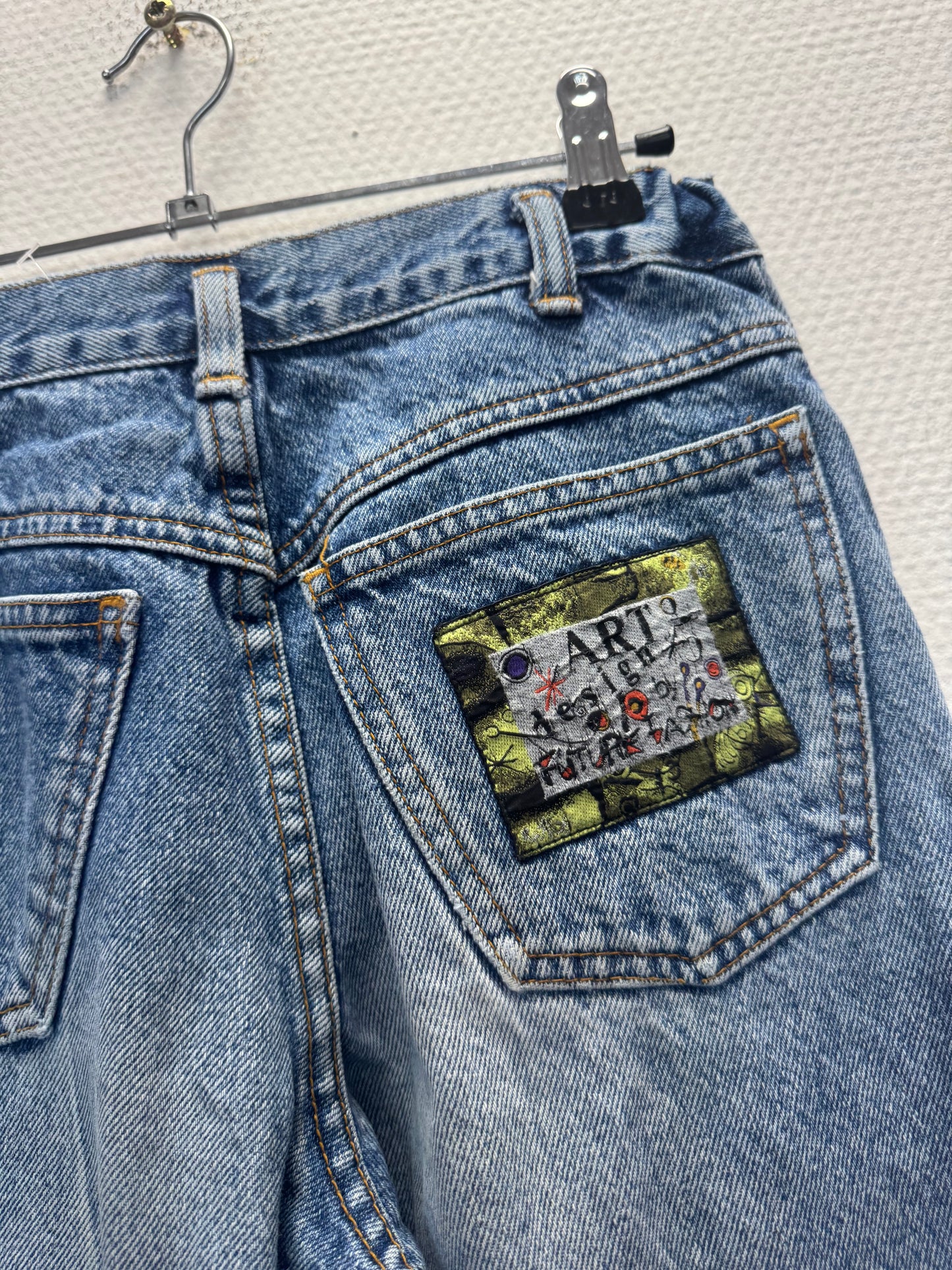Jeans bleu brut