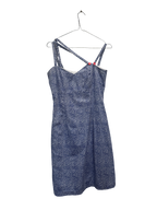 Robe courte à fleurs