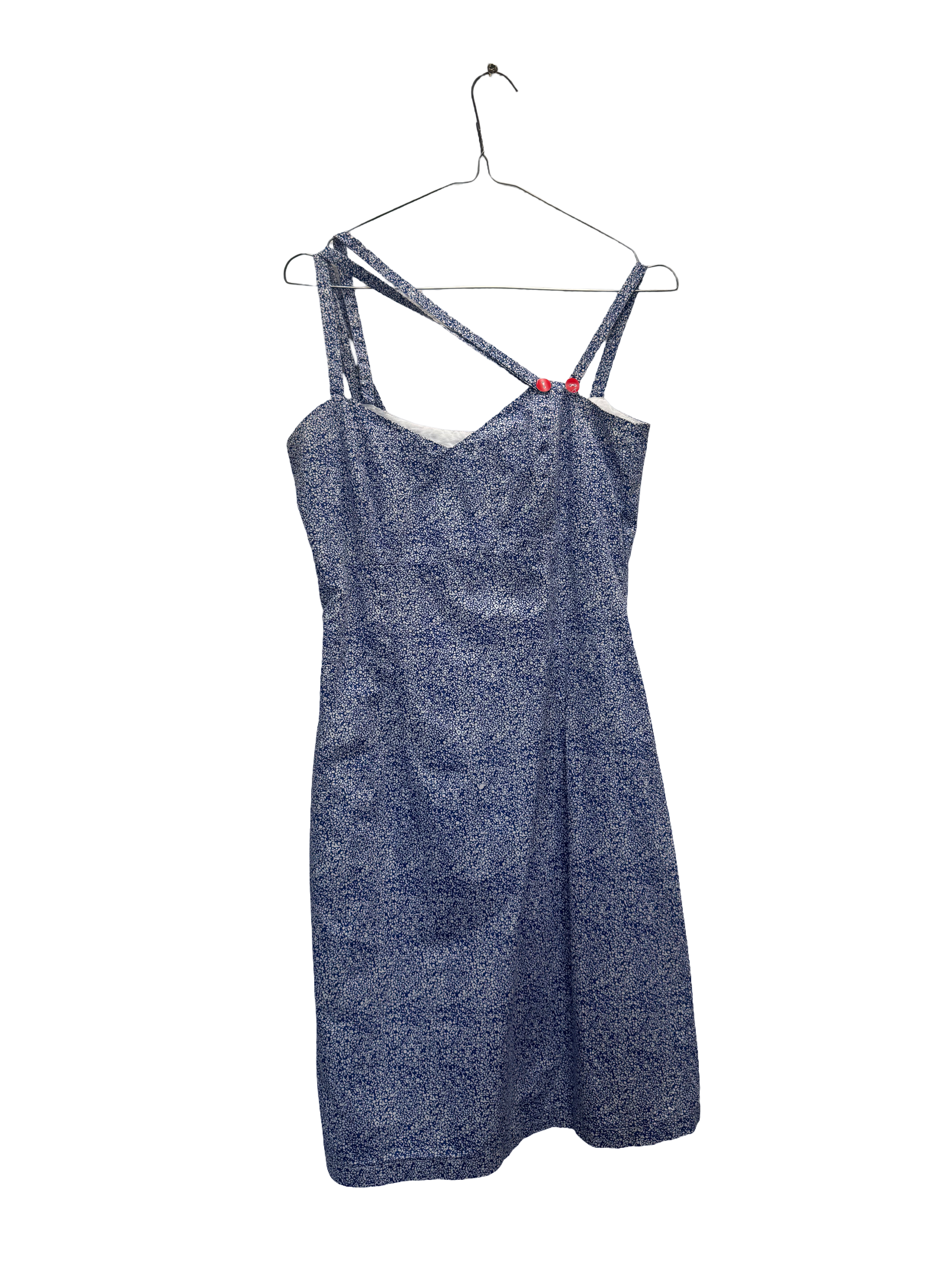 Robe courte à fleurs