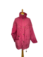 Veste brodée rose
