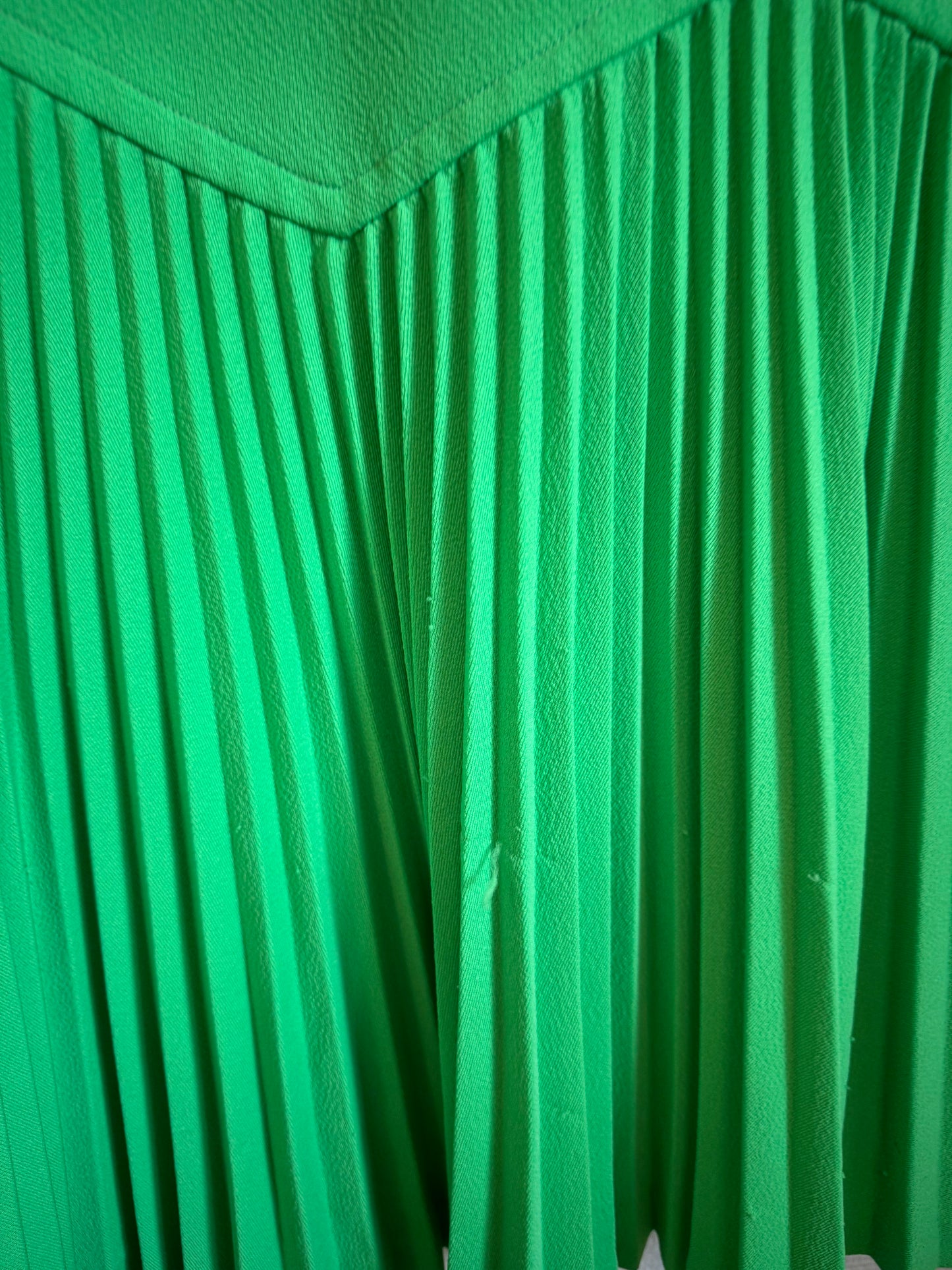 Robe verte 70s