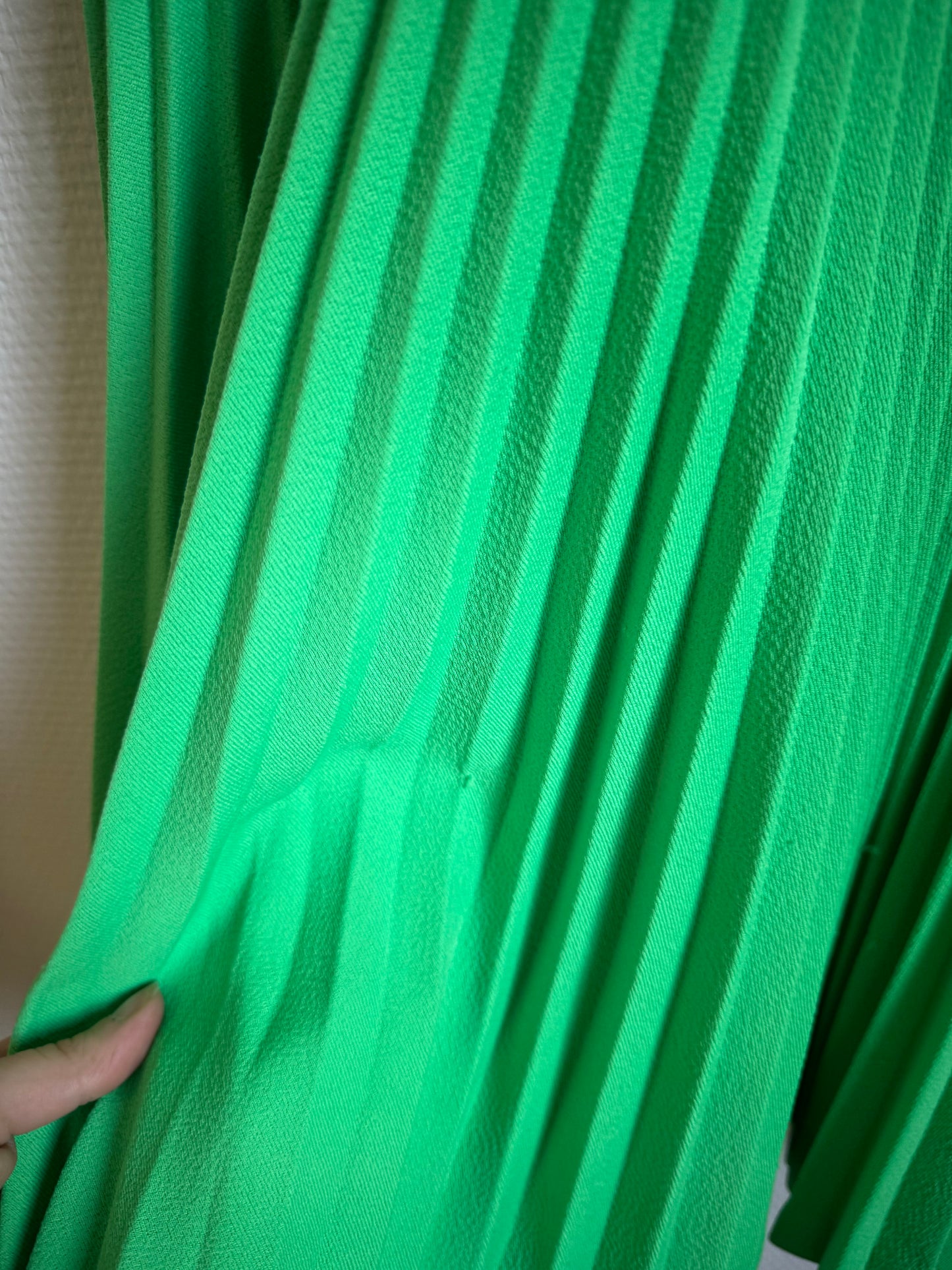 Robe verte 70s