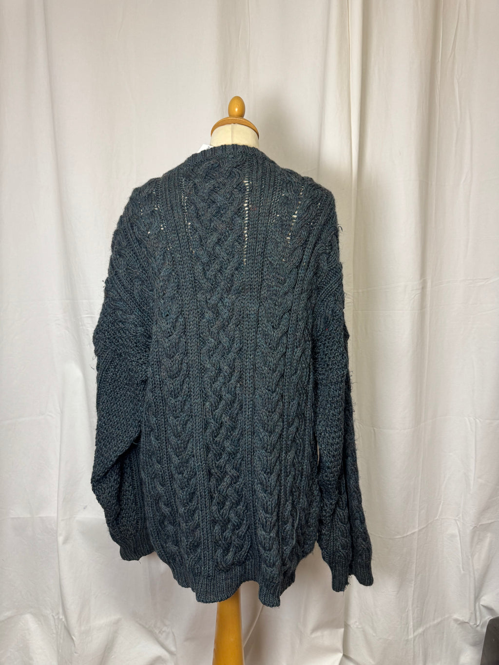 Pull torsade en laine