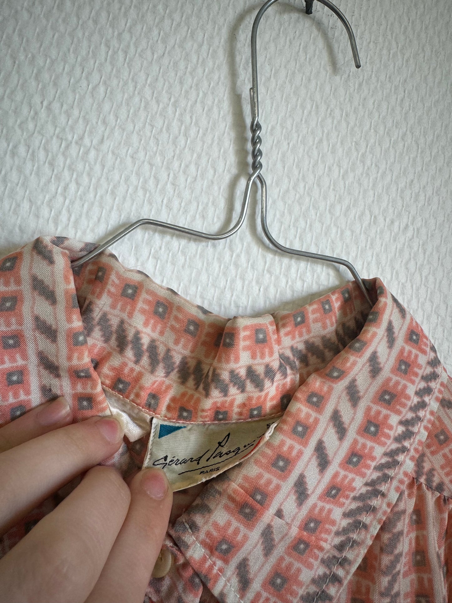 Chemise à motifs