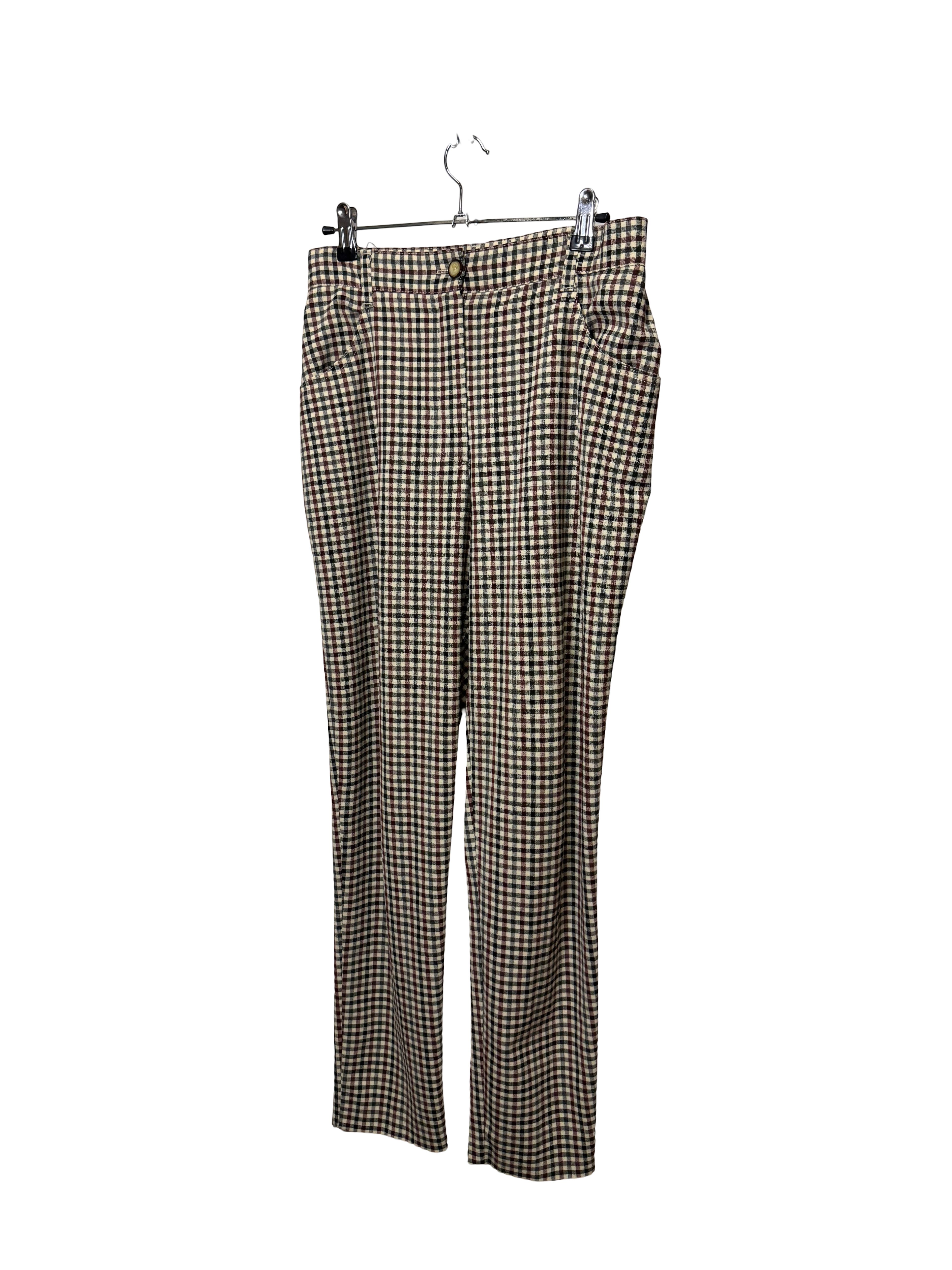 Pantalon à carreaux