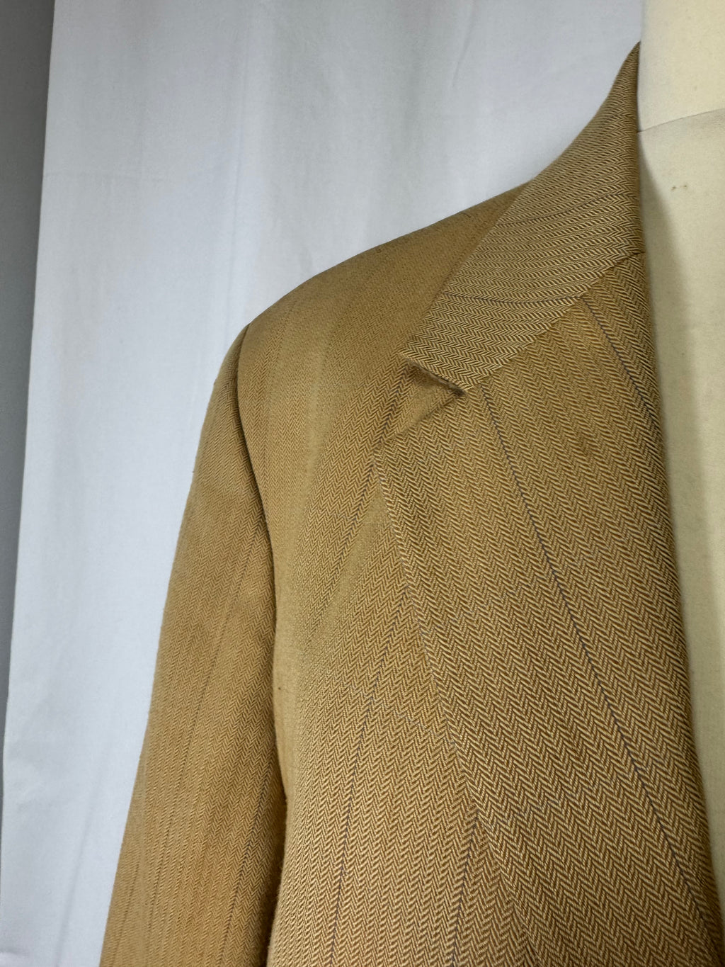 Veste de costume chevron