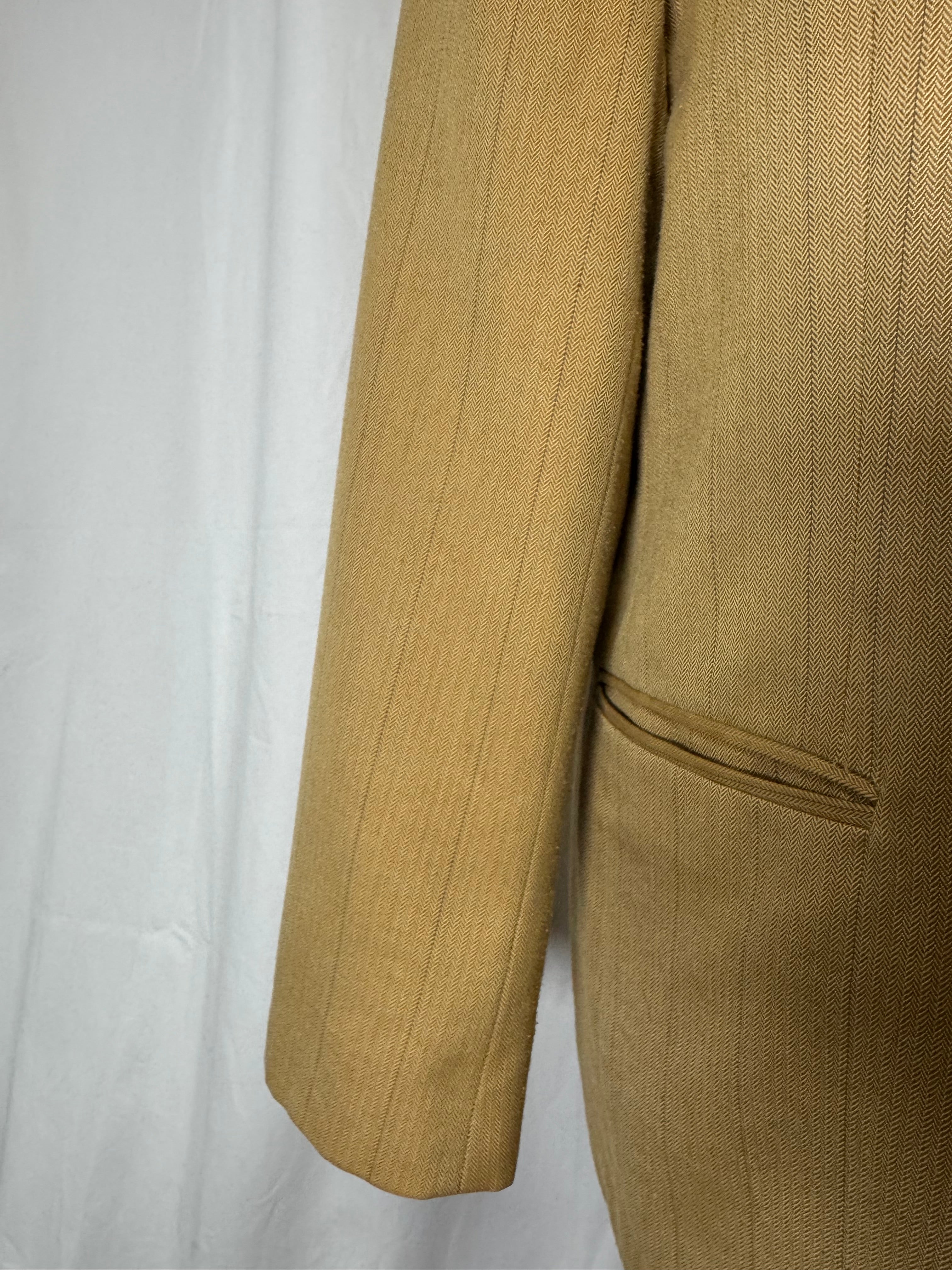 Veste de costume chevron