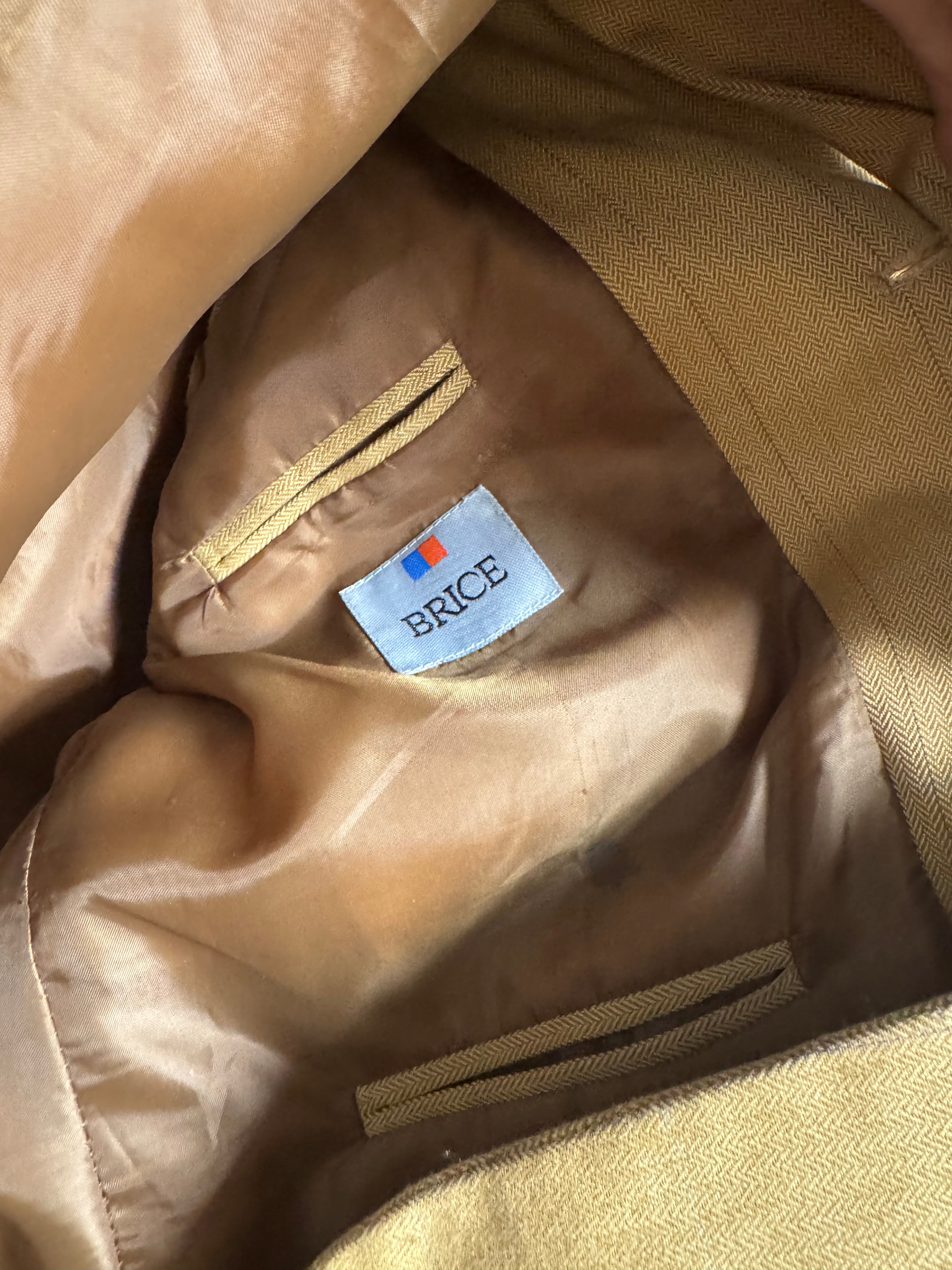 Veste de costume chevron