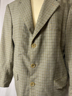 Veste de blazer pied de poule