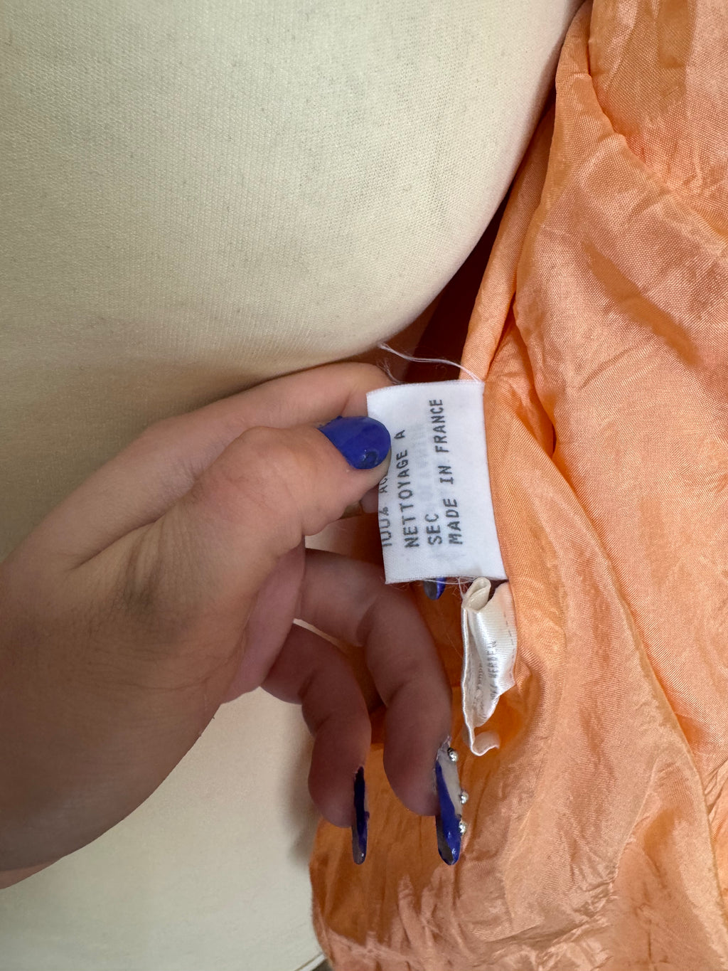 Veste orange Électre